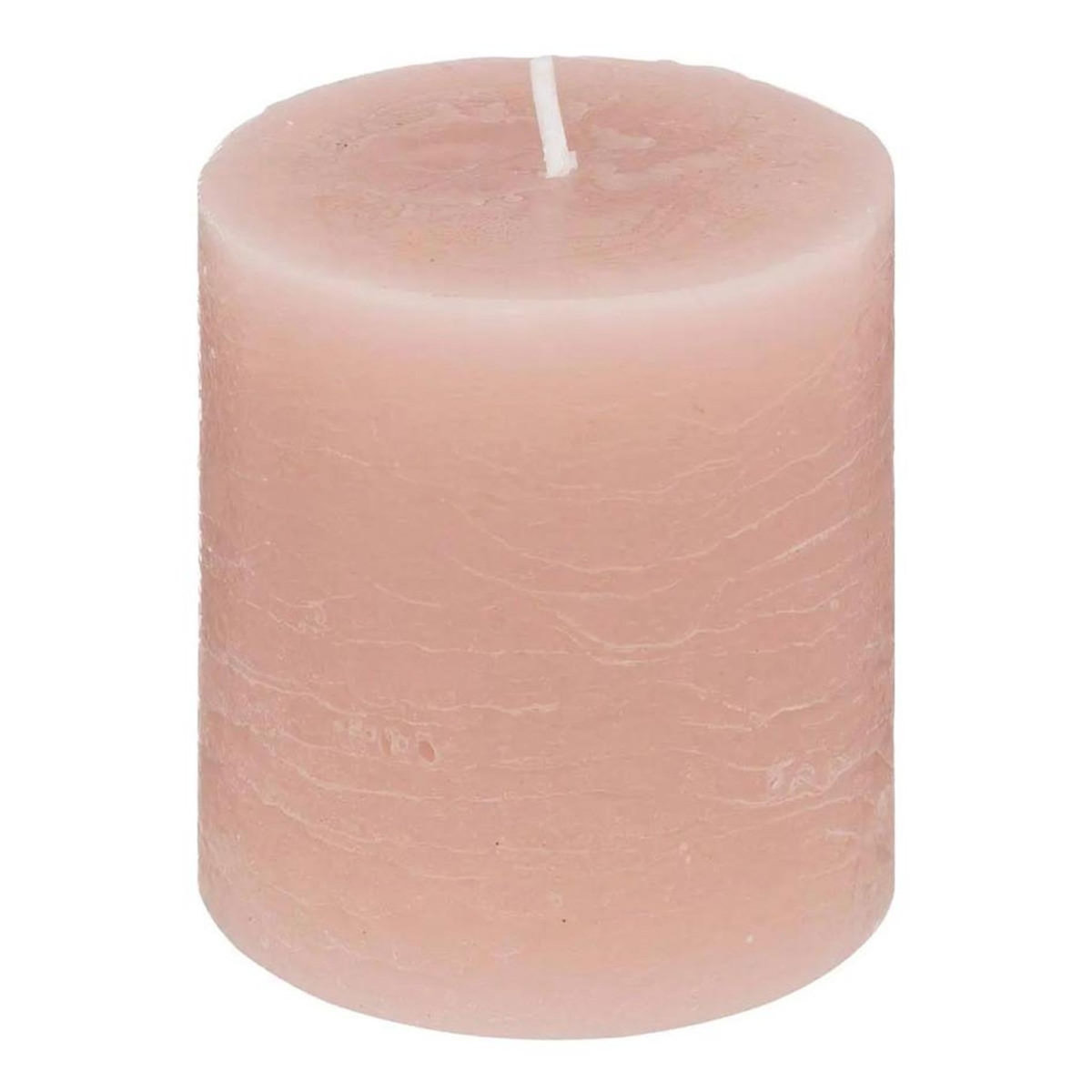 COMPTOIR DE LA BOUGIE Bougie Ronde  Rustic  7cm Rose Clair