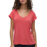 Vero Moda T shirt  Femme Vero Moda 10247666. Coloris disponibles : Rose