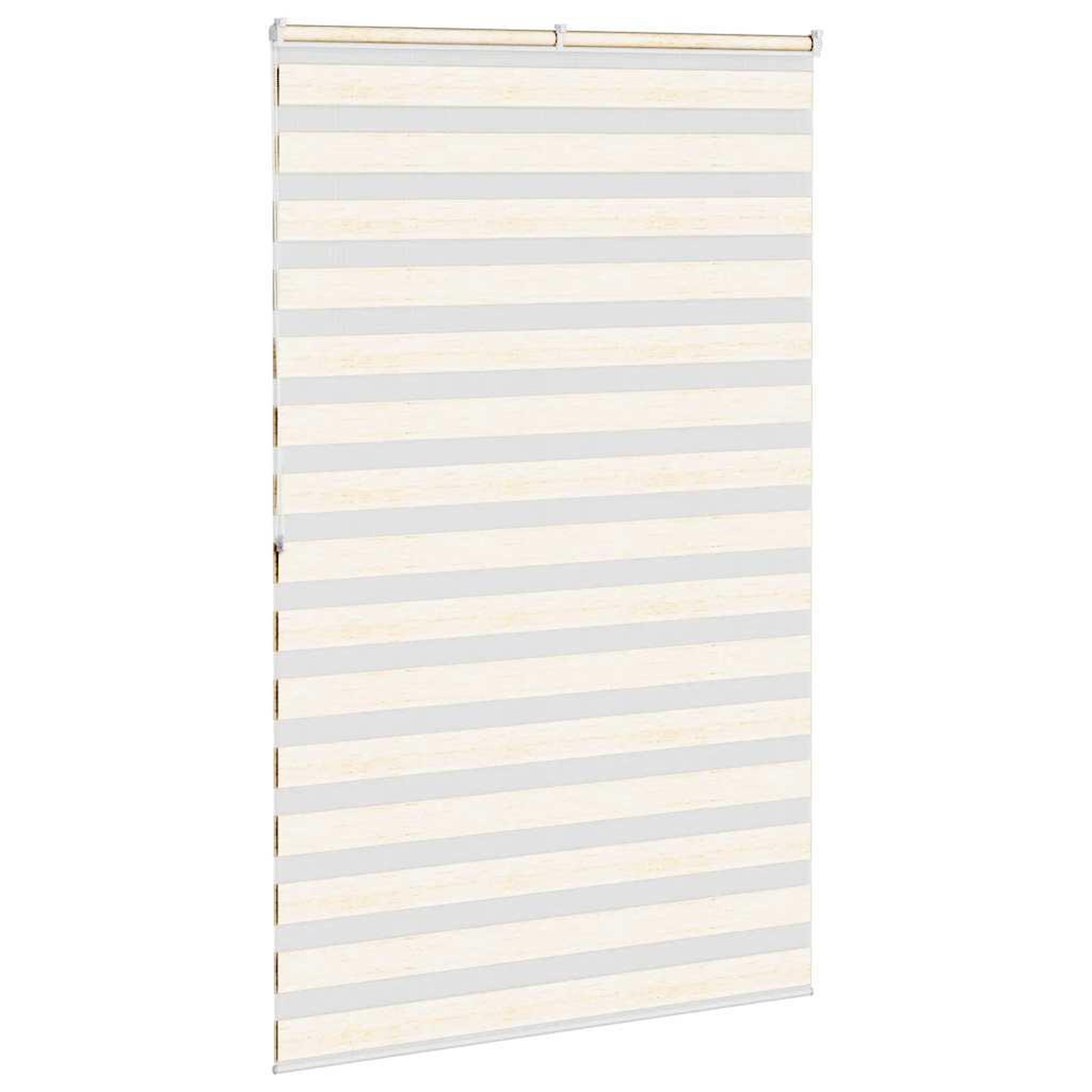 Voir la diapositive 4 : VIDAXL Store zebre beige marbre largeur du tissu 135,9 cm polyester