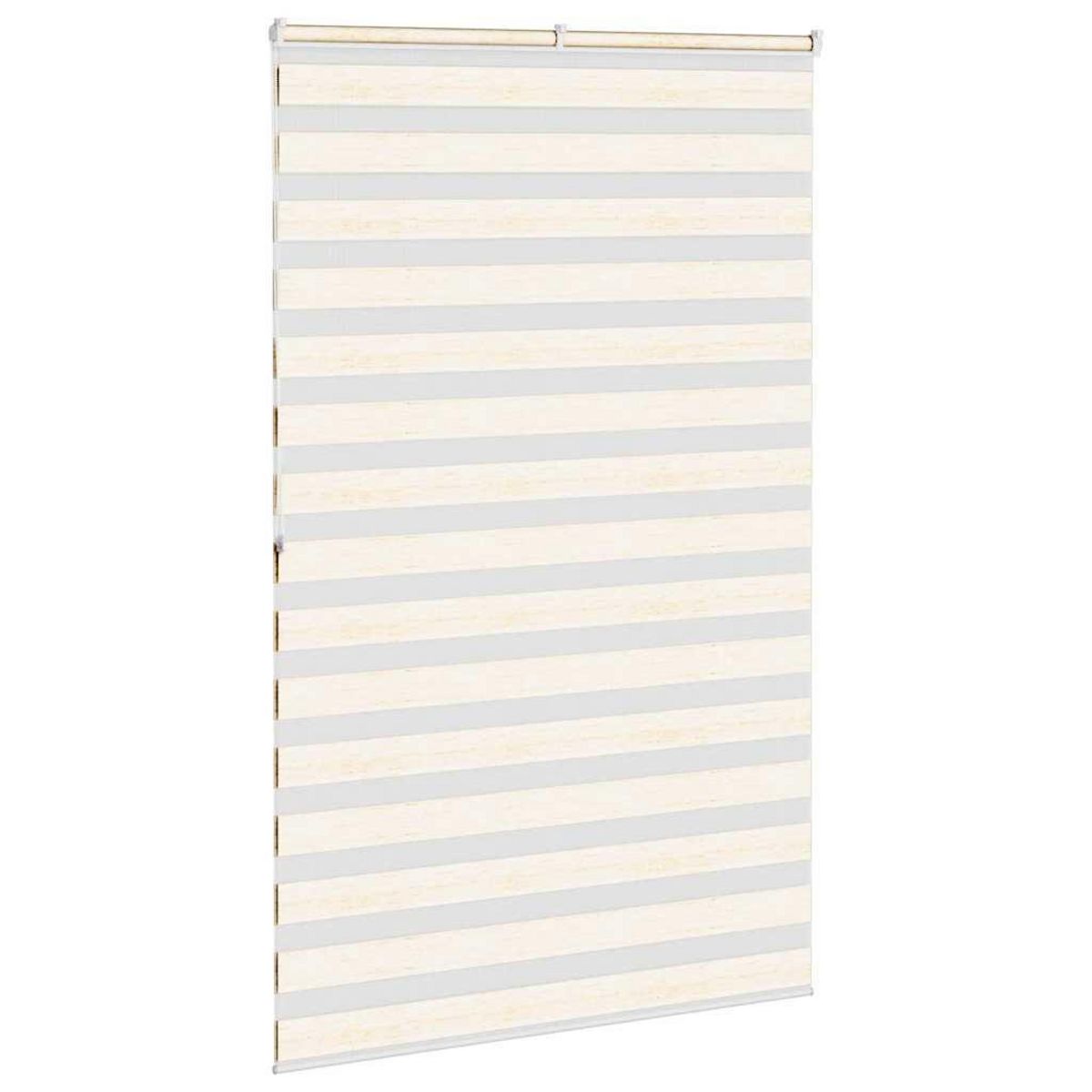 VIDAXL Store zebre beige marbre largeur du tissu 135,9 cm polyester
