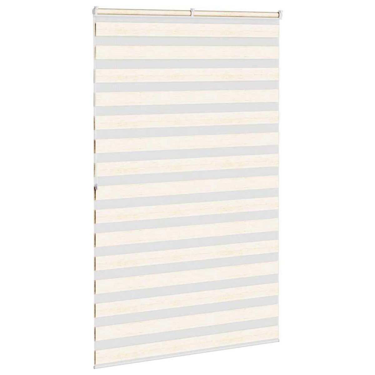VIDAXL Store zebre beige marbre largeur du tissu 135,9 cm polyester