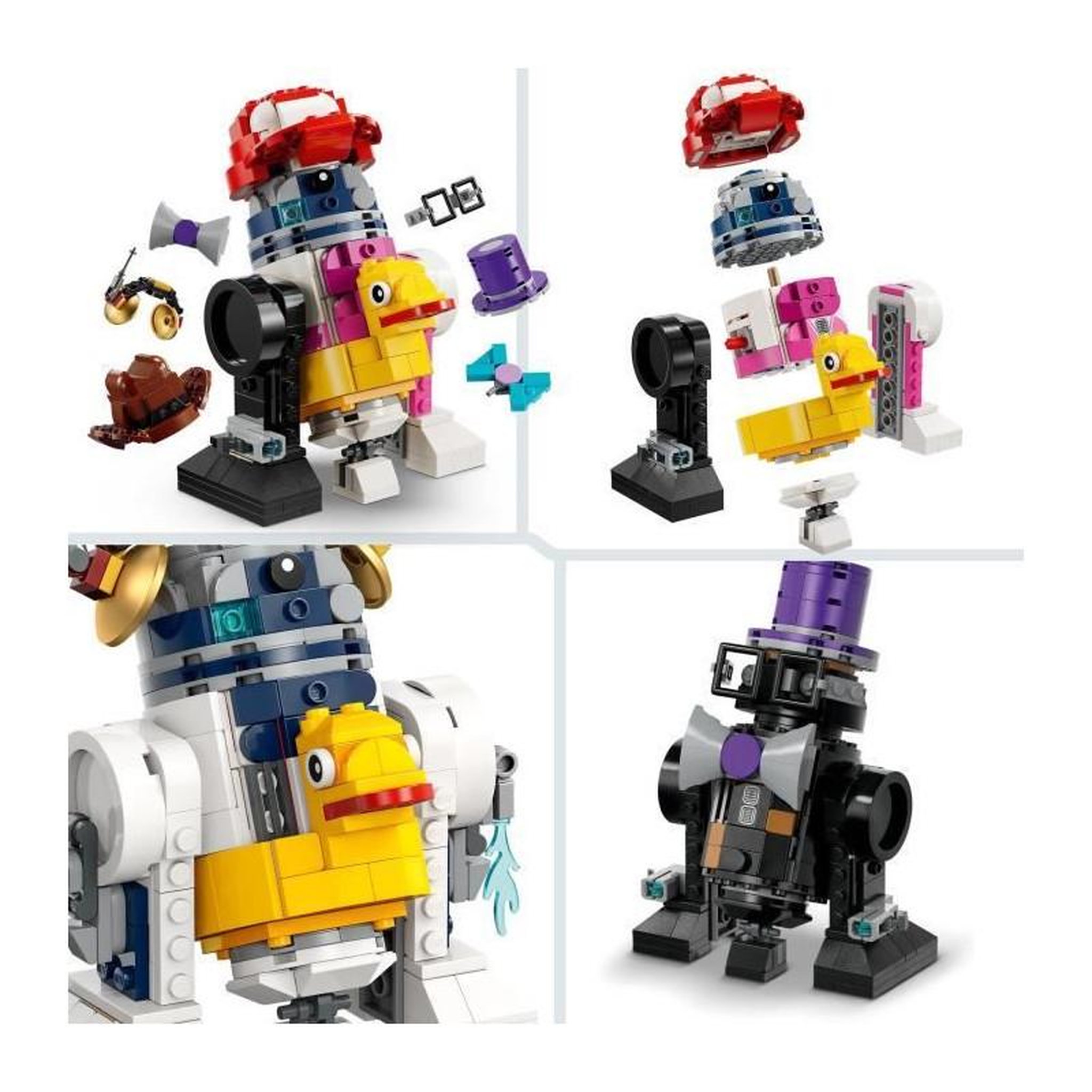 Voir la diapositive 4 : LEGO LEGO Star Wars 75392 La Fabrique de Droides Créative - Construisez votre Propre R2-D2