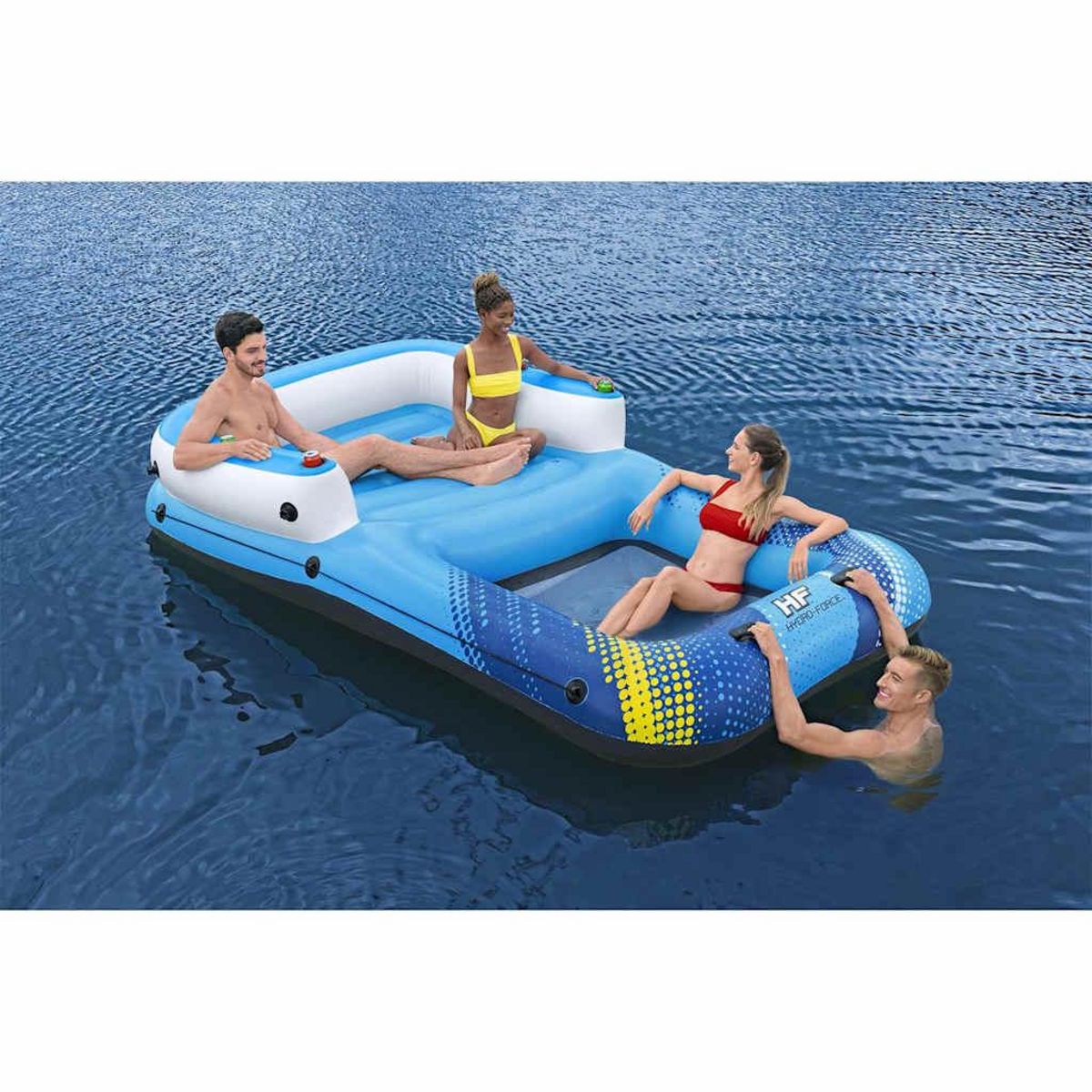 BESTWAY Bestway Île flottante Hydro Force 305x186x58 cm
