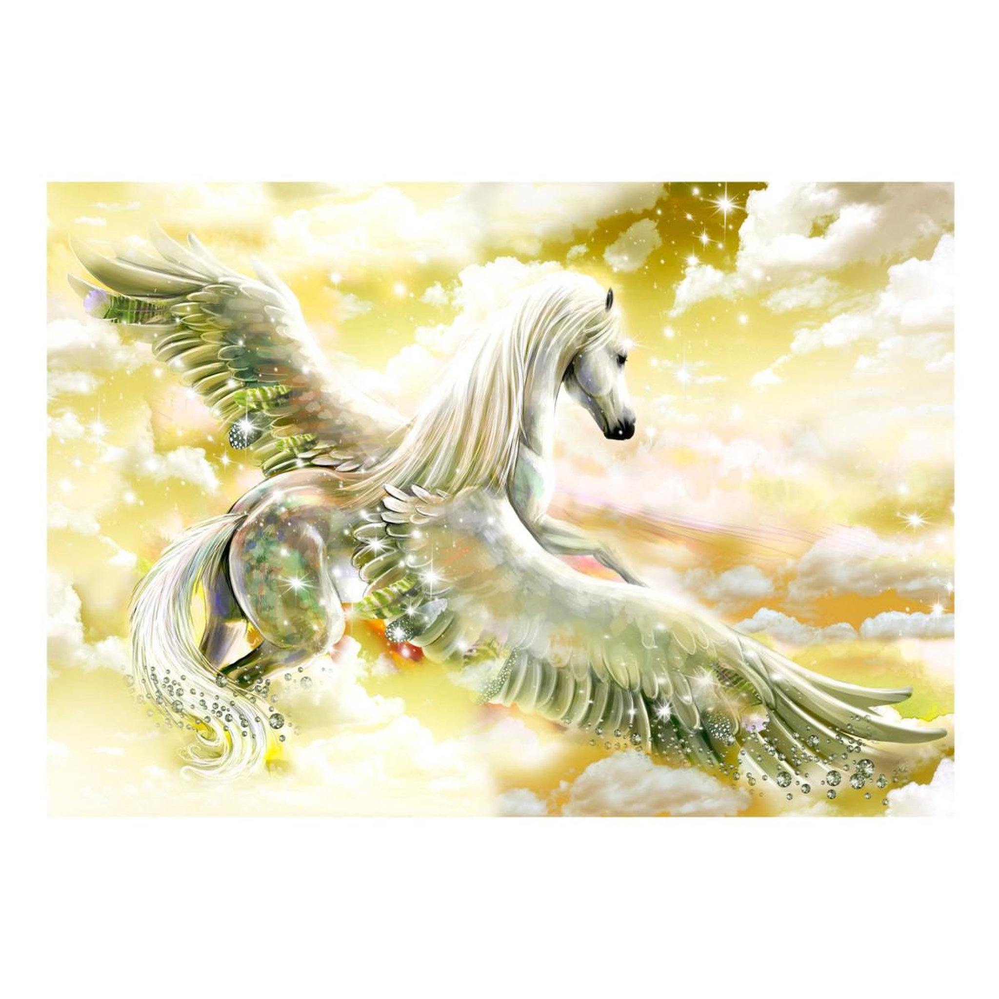 Voir la diapositive 2 : Paris Prix Papier peint  pegasus yellow