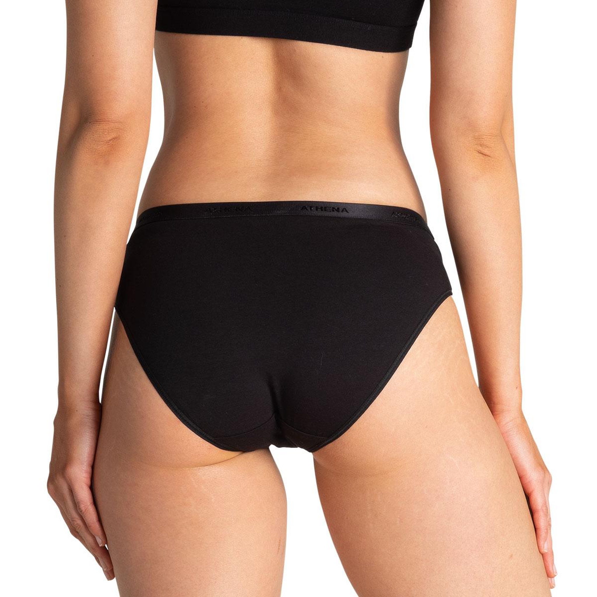 Voir la diapositive 3 : Athena Lot de 3 slips femme Ecopack Basic