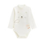 Voir la diapositive 6 : Petit Béguin Lot de 2 bodies bébé col roulé manches longues Cracotte