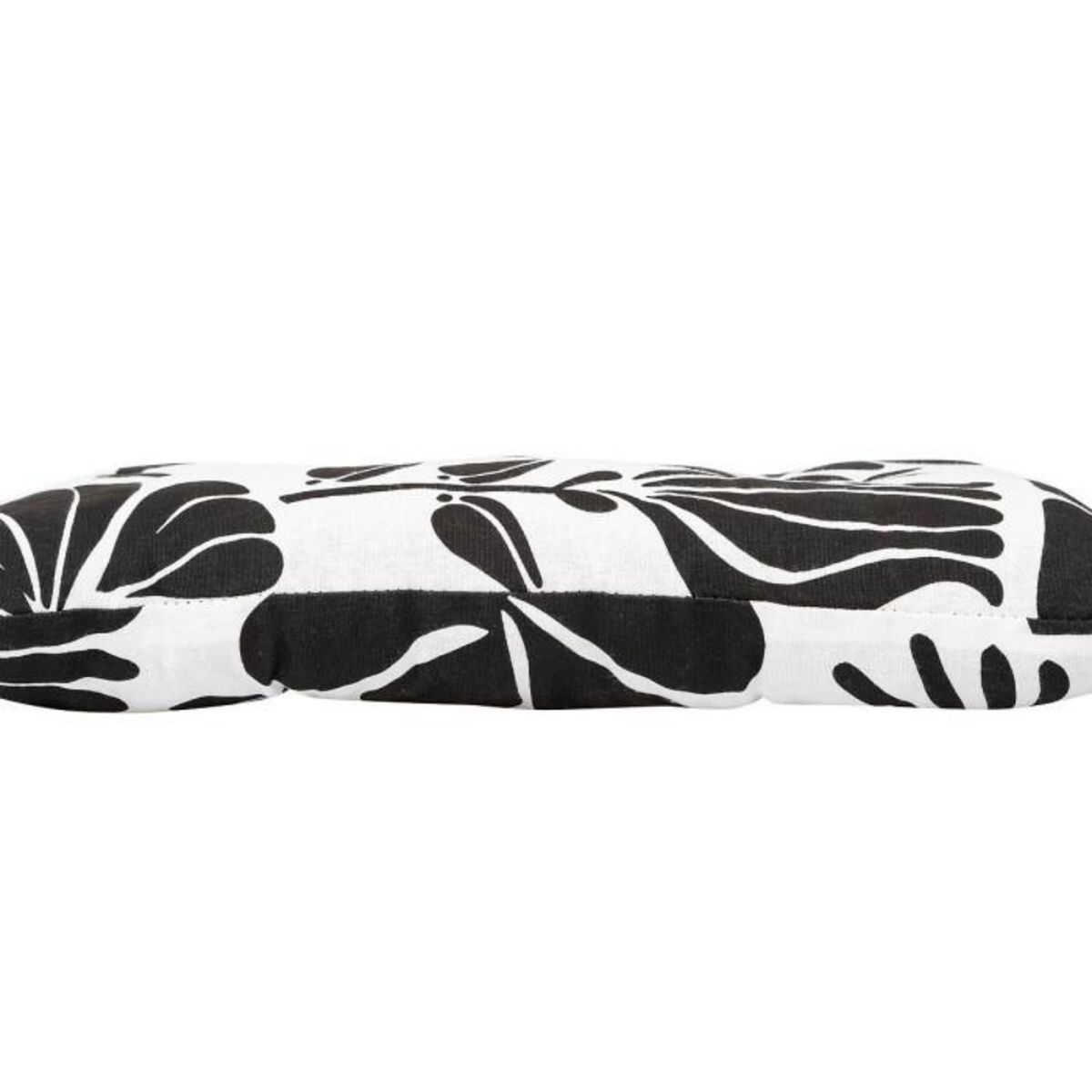 ATMOSPHERA Galette de Chaise  Twisted Lime  38x38cm Noir & Blanc