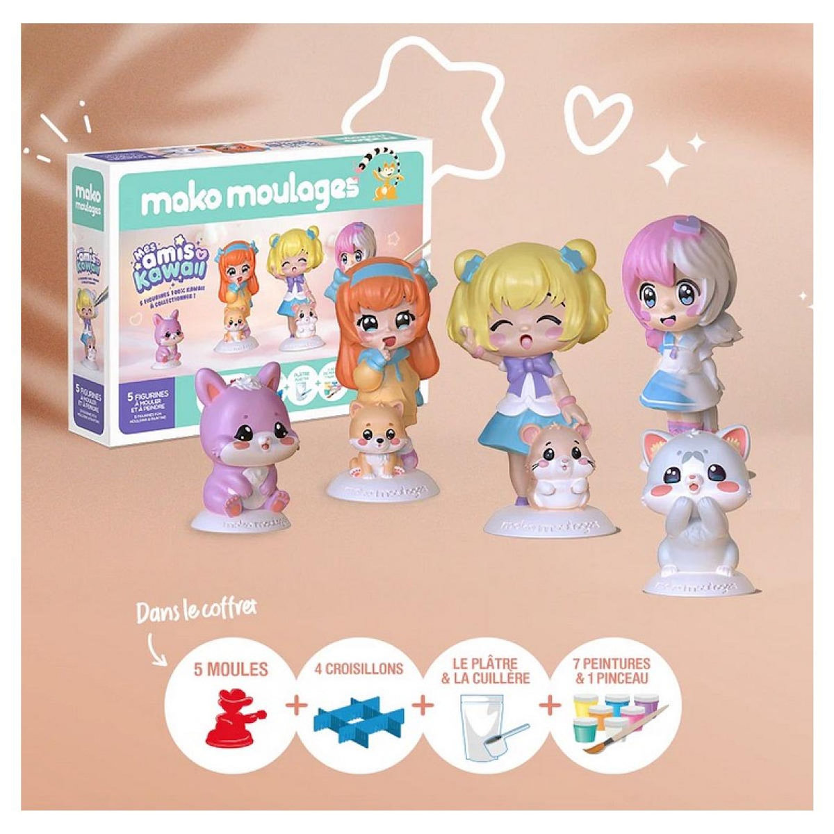 Mako Creations mako moulages - mes amis kawaii