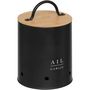 Voir la diapositive 6 : FIVE Lot de 3 Boites en Métal  Black Bambou  28cm Noir
