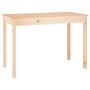 Voir la diapositive 2 : VIDAXL Table a manger 110x55x75 cm Bois massif de pin