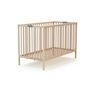 Voir la diapositive 4 : WEBABY Lit bébé pliant en bois avec matelas 60 x 120 cm FLEX