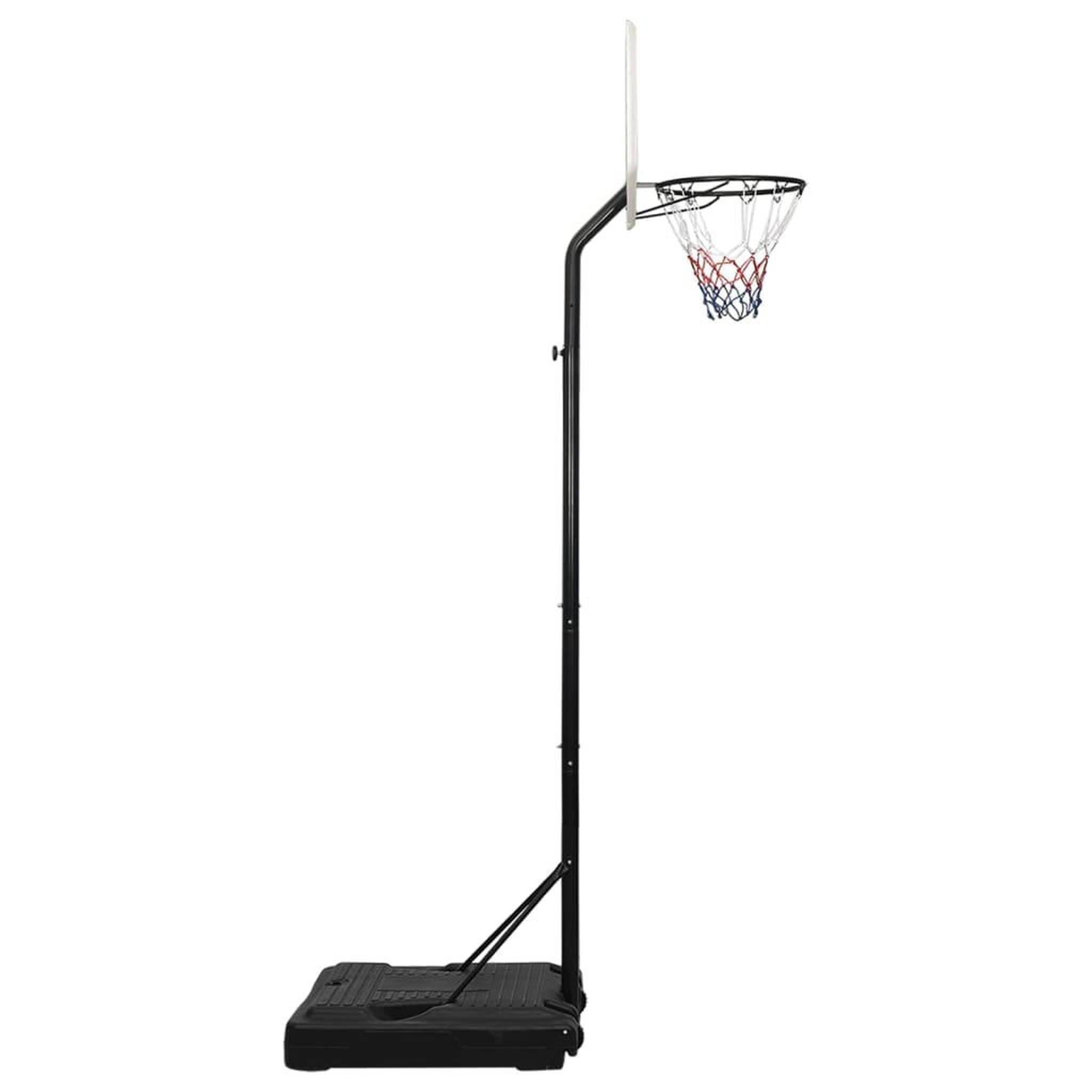 Voir la diapositive 3 : VIDAXL Support de basket-ball Blanc 282-352 cm Polyethylene
