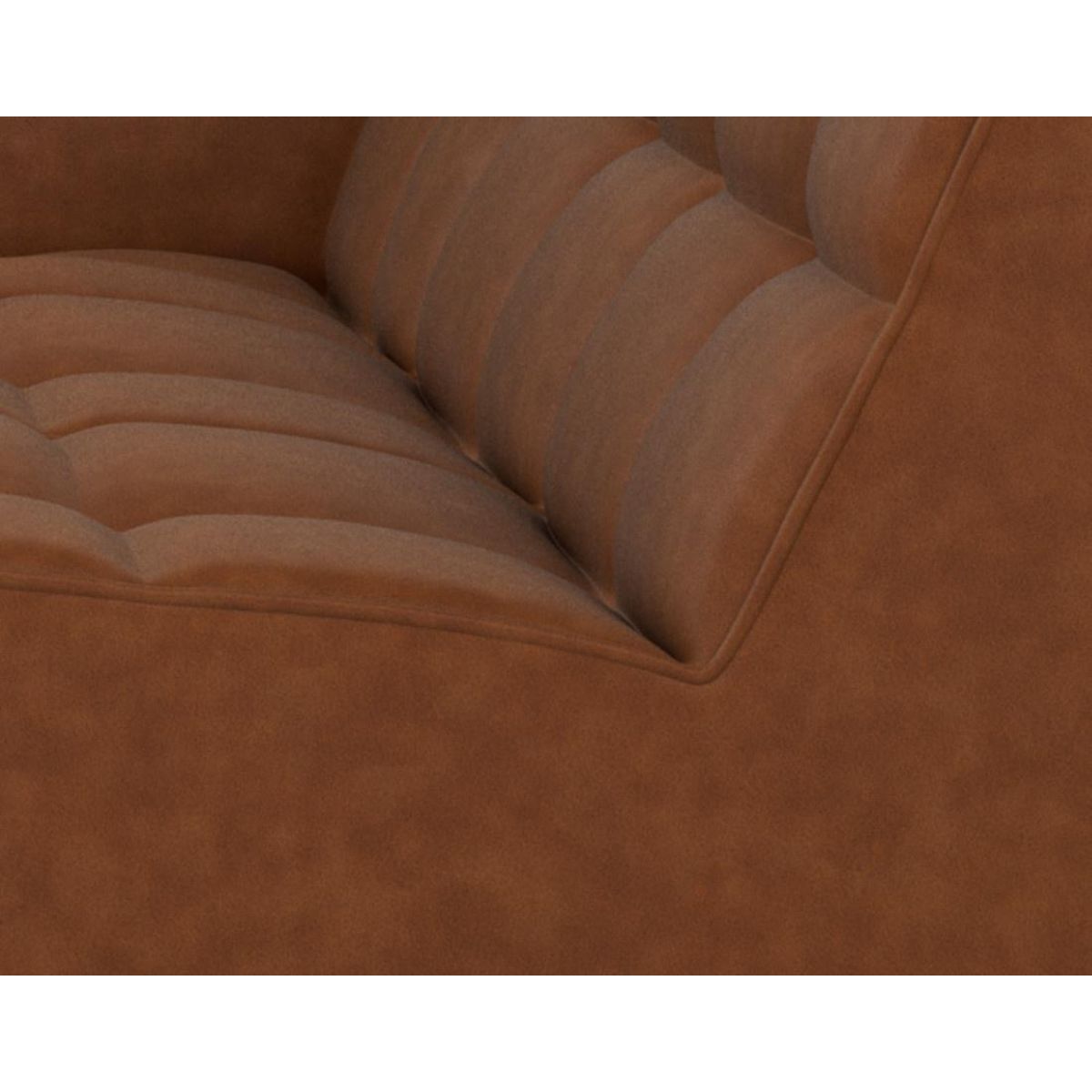 LISA DESIGN Alya - canapé modulable d'angle réversible 5 places en simili