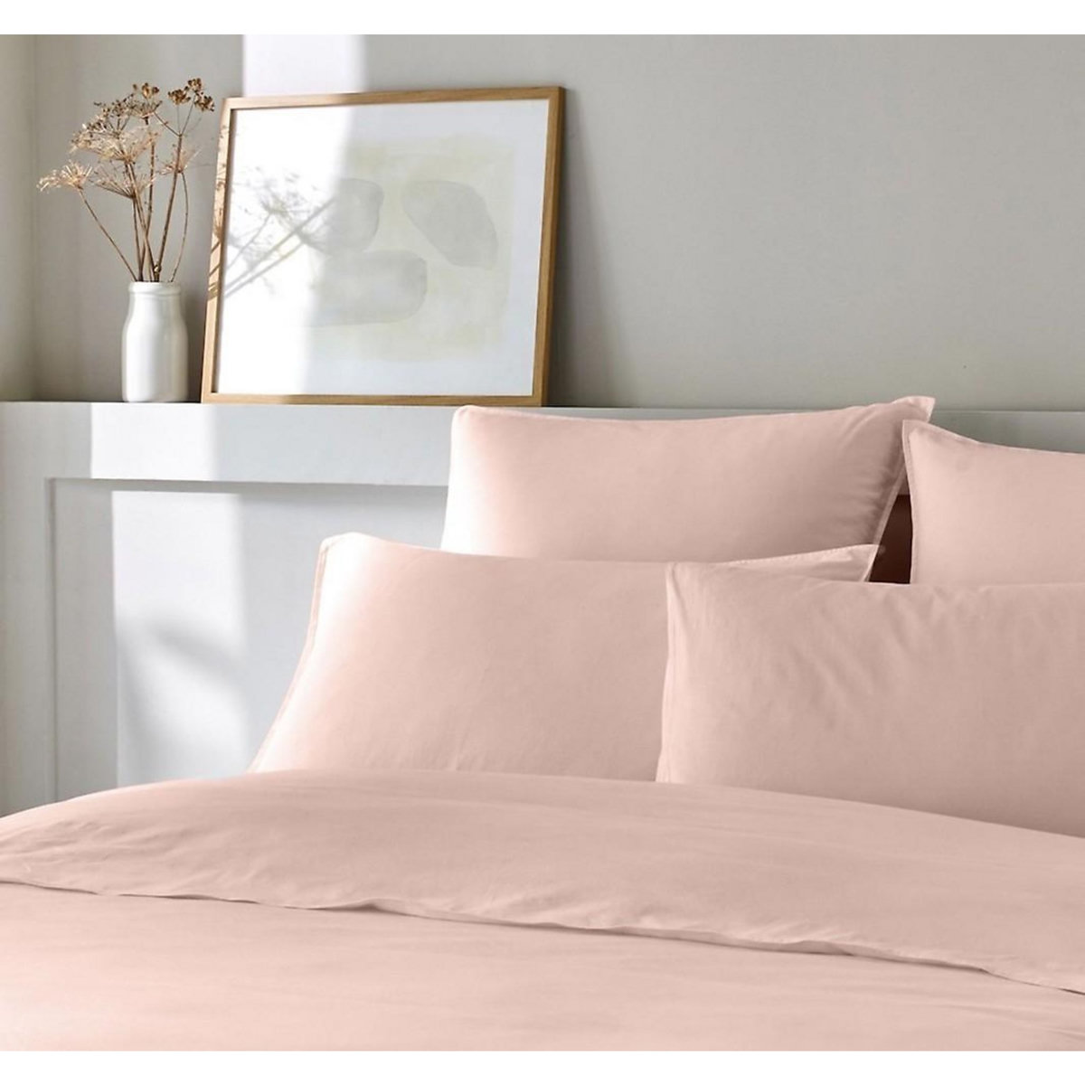 Home collection Parure housse de couette coton-bambou