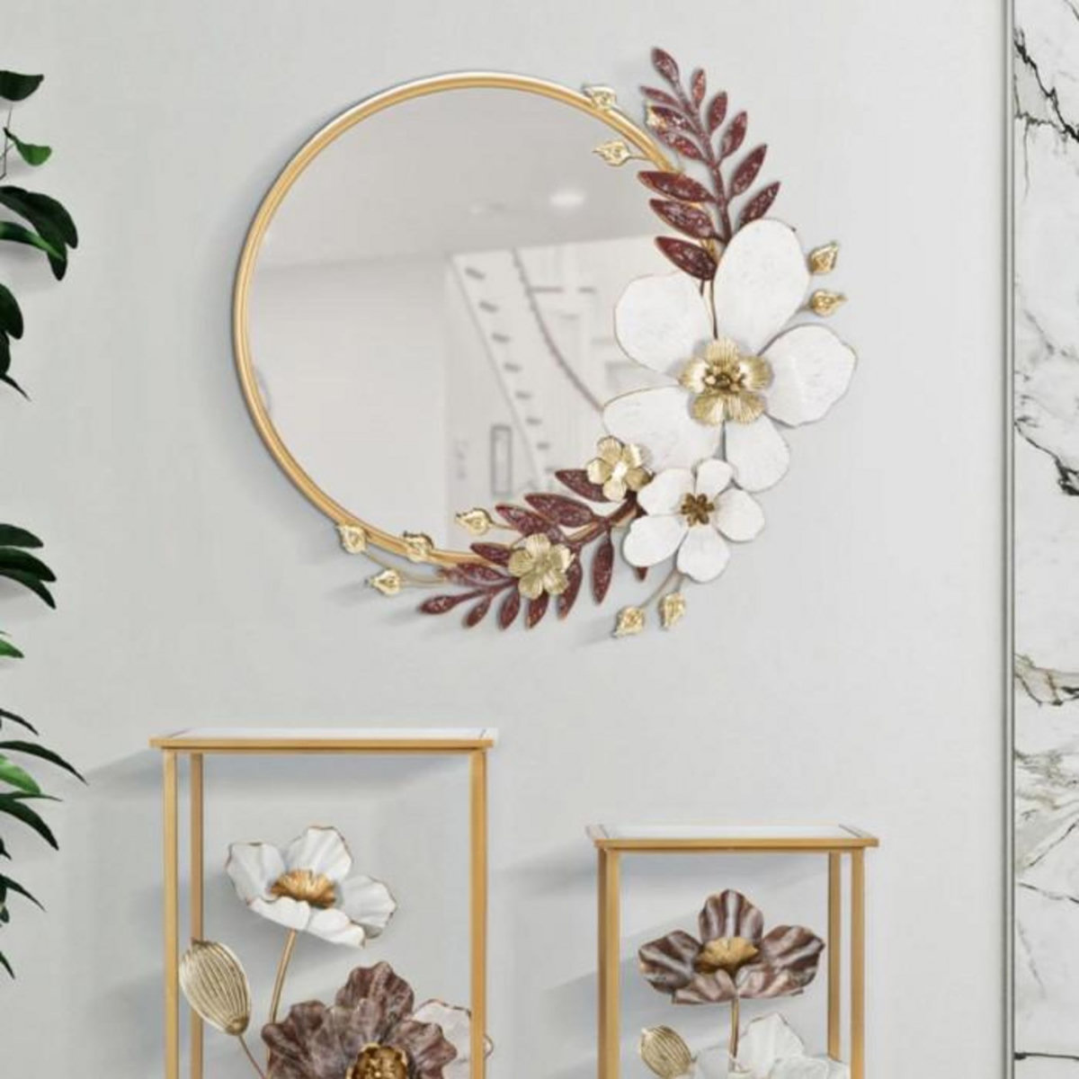 Paris Prix Miroir Mural Design  Flot  74cm Multicolore