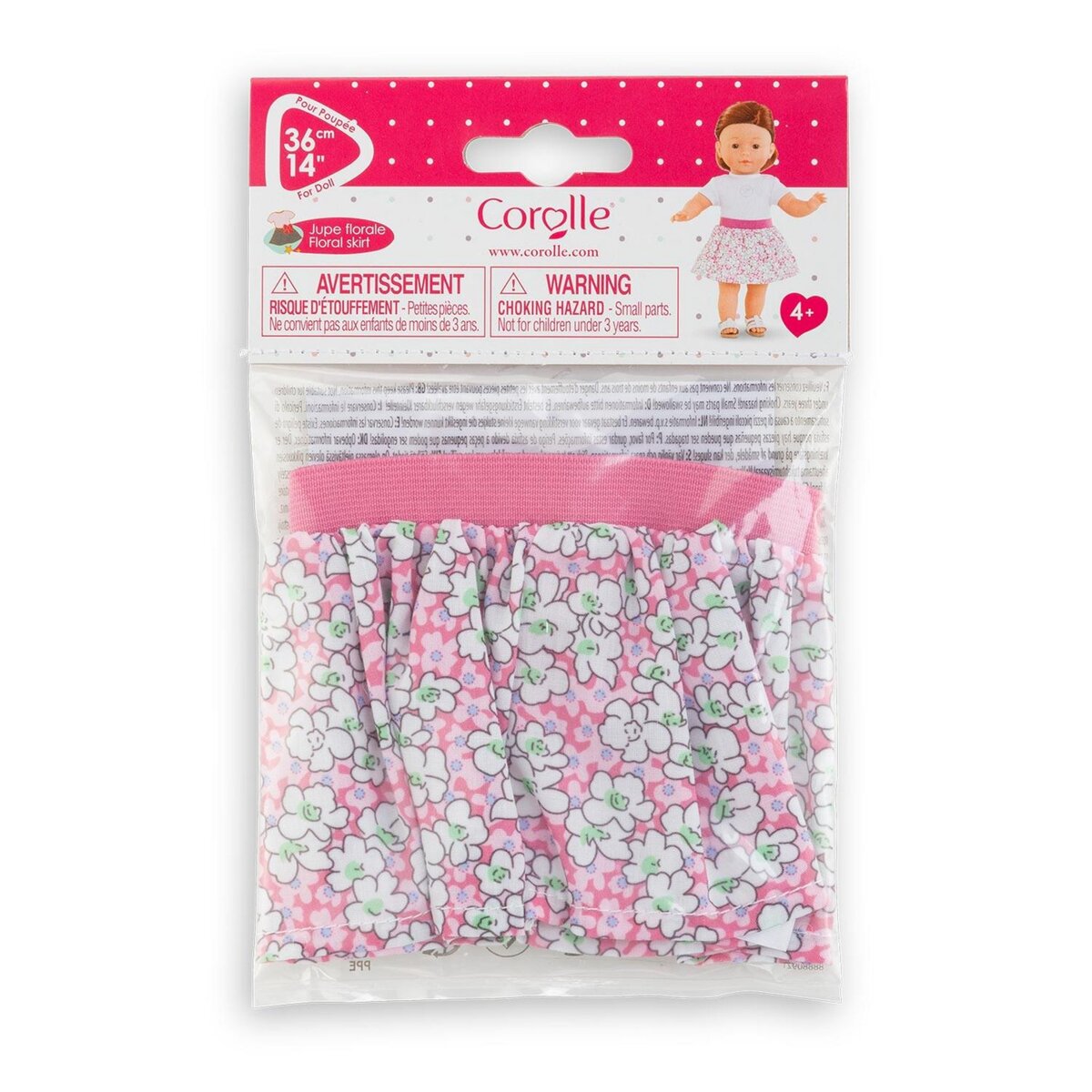 Corolle Jupe Florale pour poupée ma Corolle