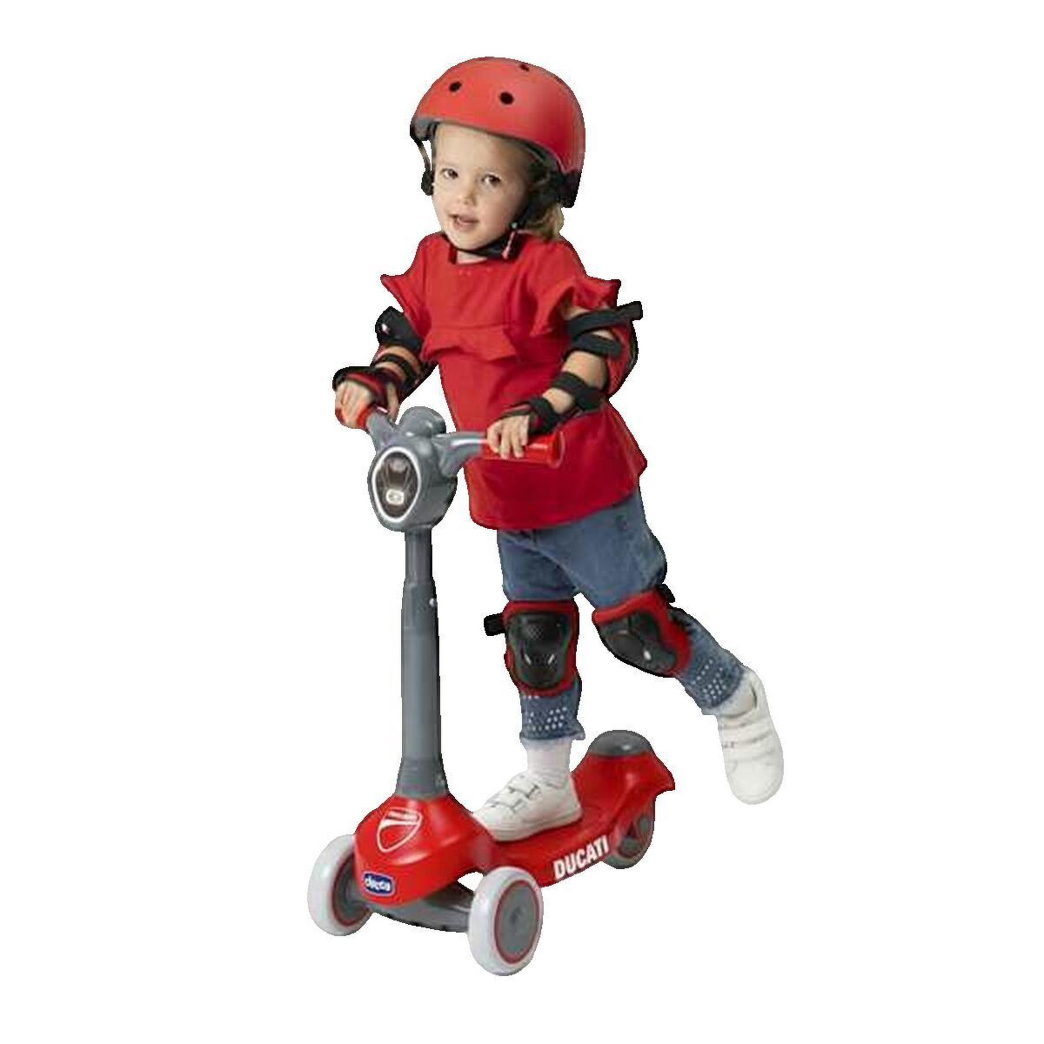Voir la diapositive 2 : CHICCO Trottinette Chicco colorée à 3 roues