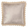 Voir la diapositive 1 : Paris Prix Coussin Déco  Vintage  45x45cm Gris & Beige