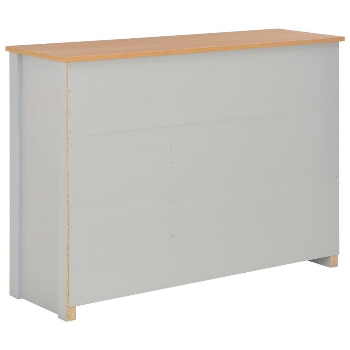 VIDAXL Buffet Gris 112x35x81 cm