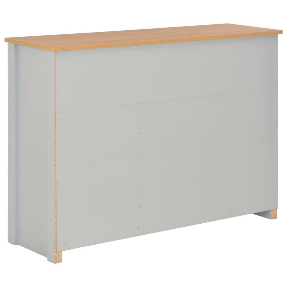 VIDAXL Buffet Gris 112x35x81 cm