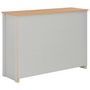 Voir la diapositive 4 : VIDAXL Buffet Gris 112x35x81 cm
