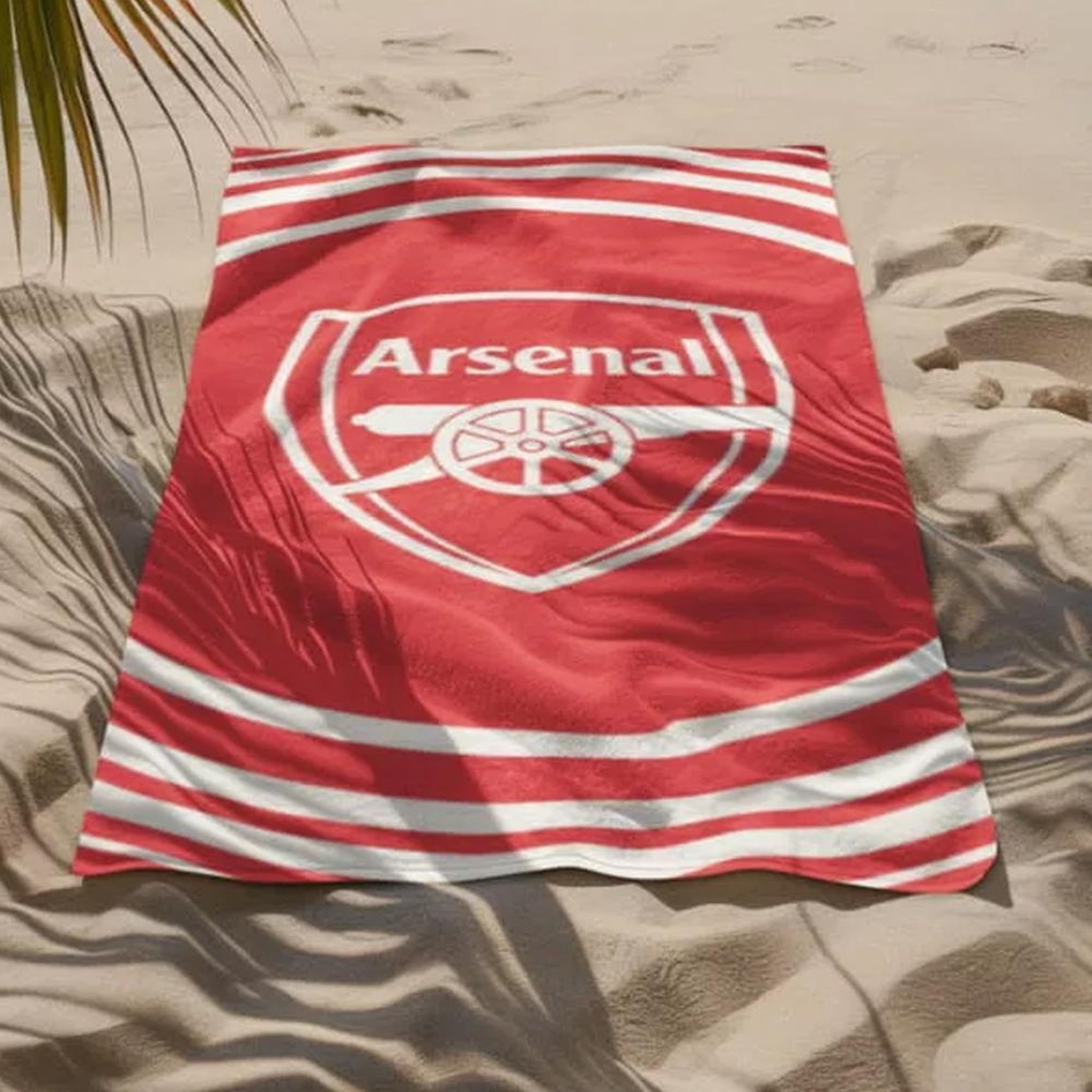 Voir la diapositive 2 : SPORTZONE Serviette Rouge Mixte Sport Zone Arsenal