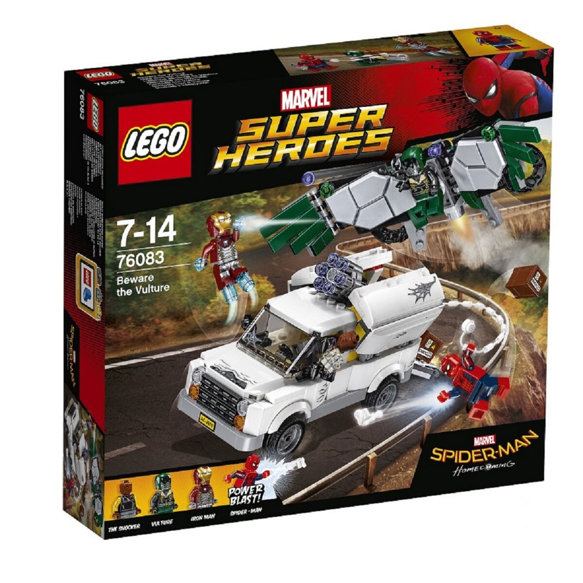 LEGO 76083 Super Heroes Marvel- L'attaque aérienne de Vautour