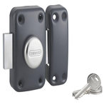 THIRARD Verrou de sécurité apache bout/cylindre 40 mm anthracite