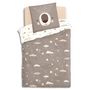 Voir la diapositive 2 : ATMOSPHERA Housse de couette enfant 140x200 Ours + taie coton 57 fils