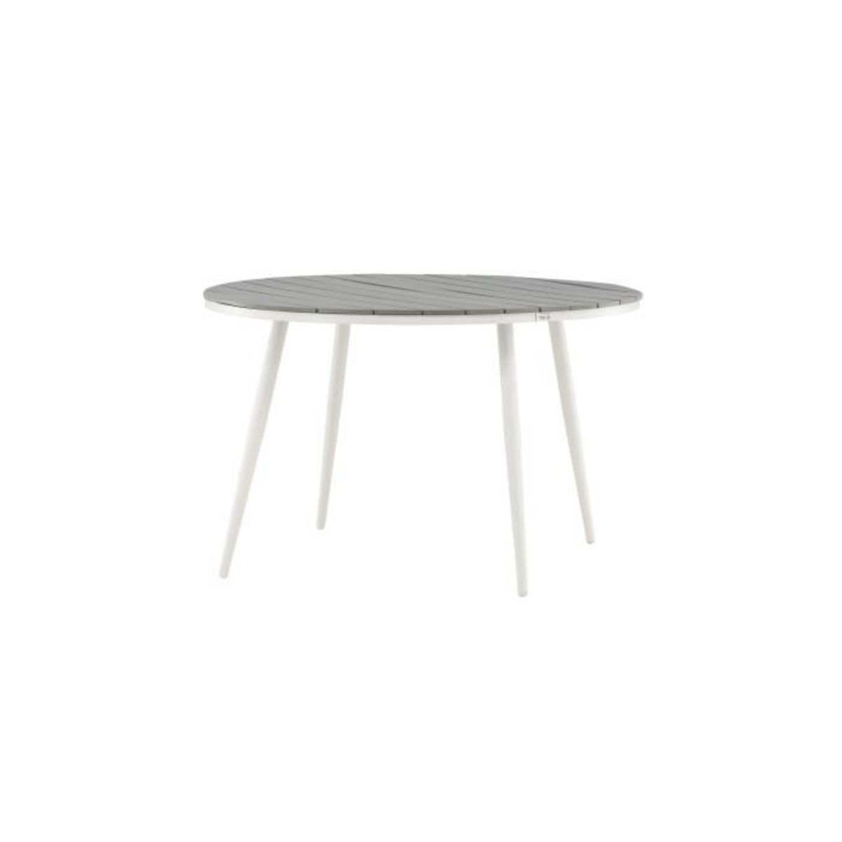 Paris Prix Table de Jardin Ronde  Break  120cm Gris