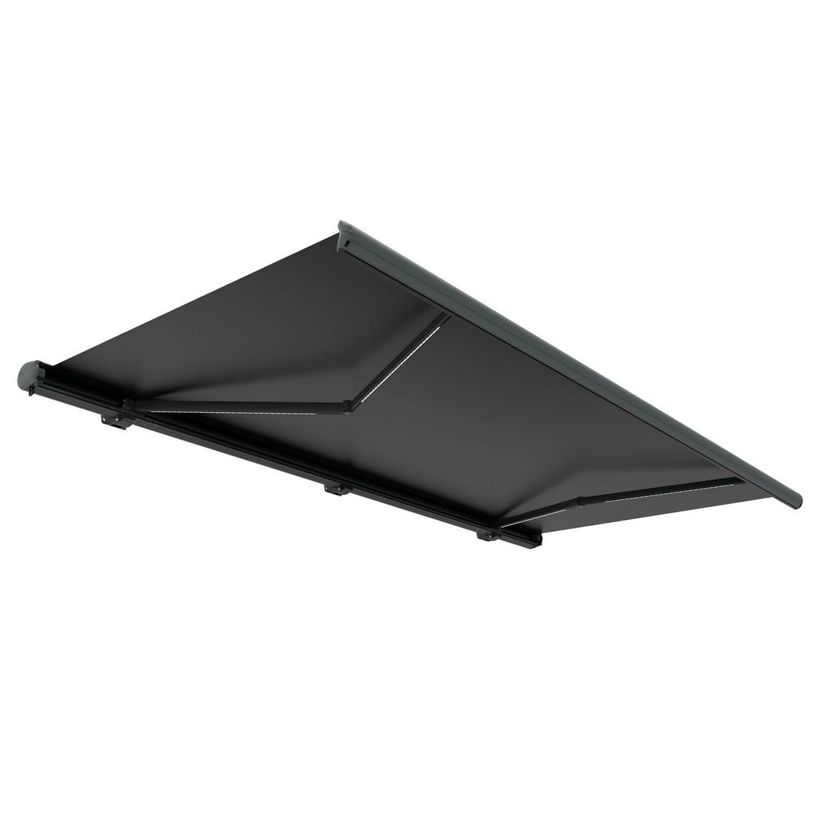 CONCEPT USINE Store banne LED motorisé 4 x 3 m gris CETO