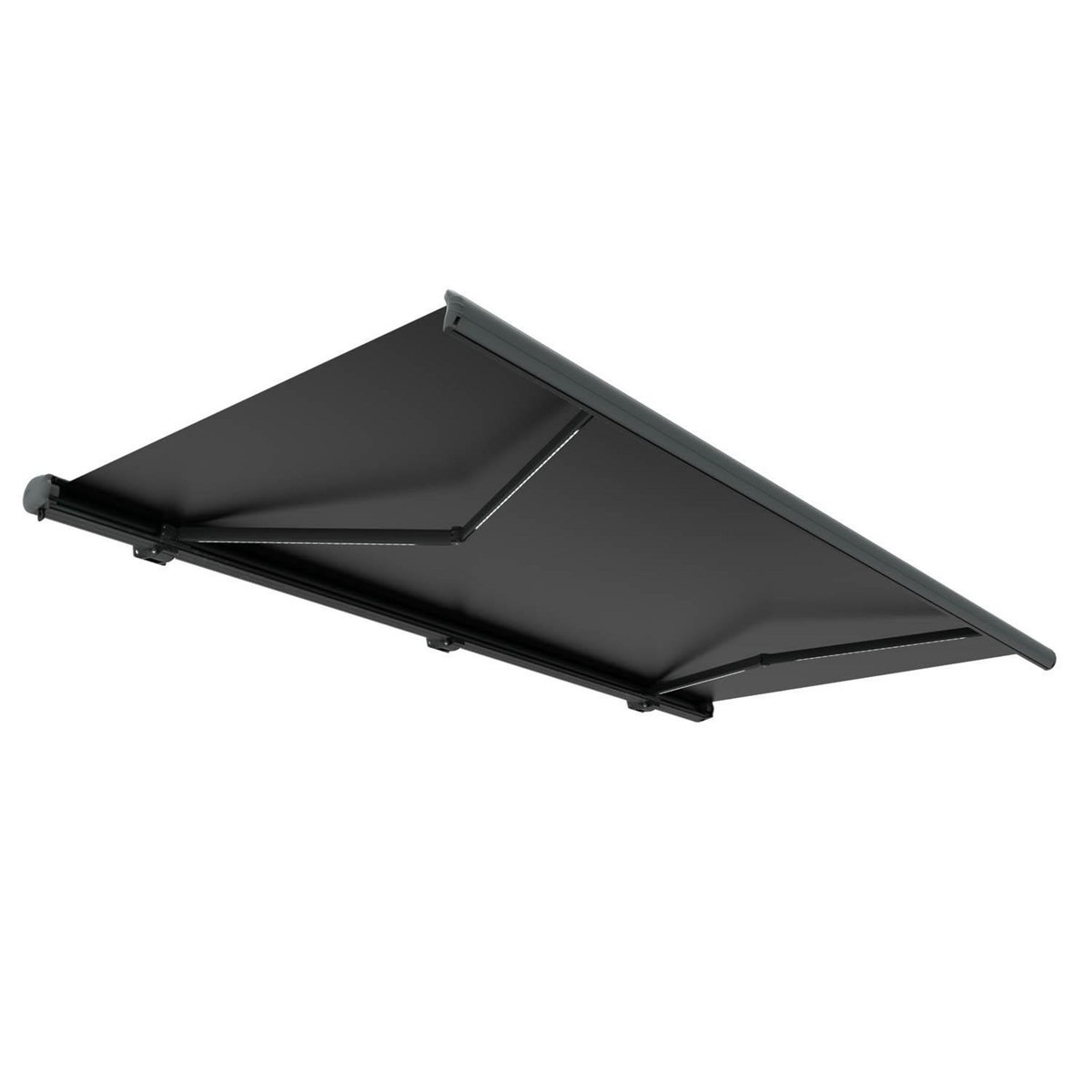 CONCEPT USINE Store banne LED motorisé 4 x 3 m gris CETO