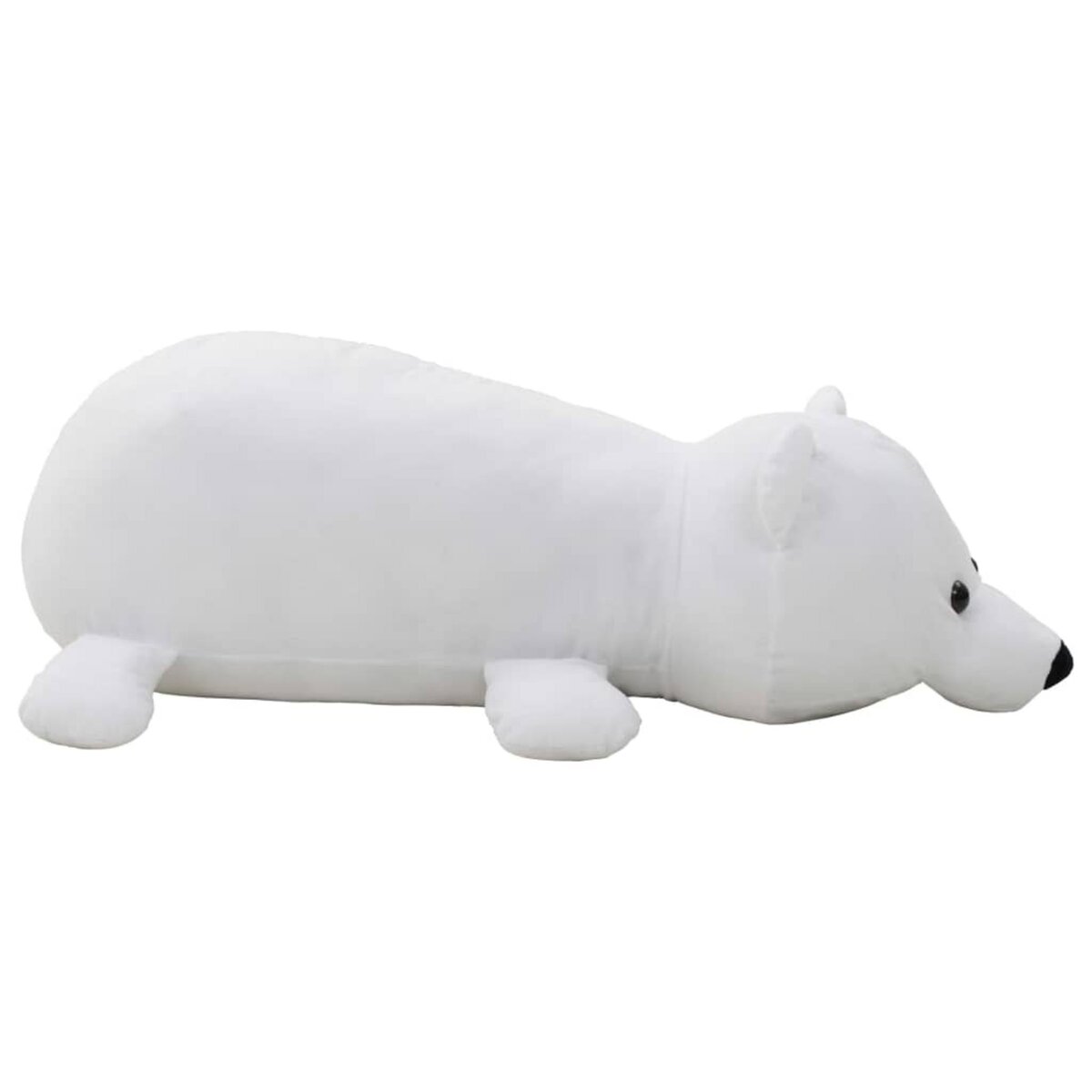 Ours polaire en peluche réaliste, jouet en peluche, ours polaire