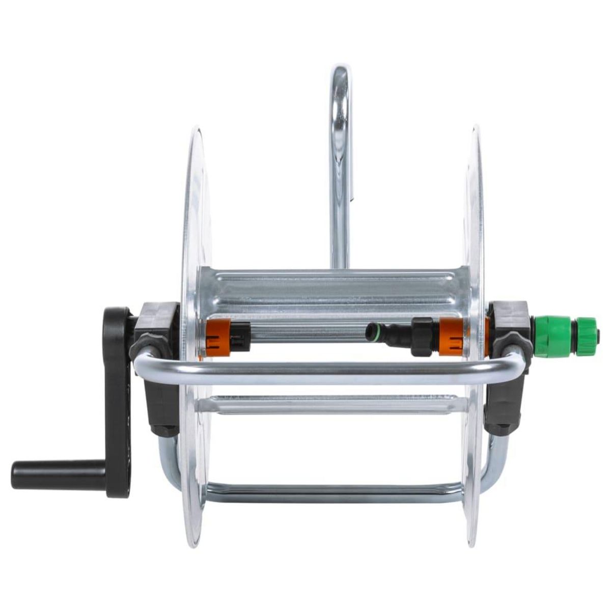 VIDAXL Enrouleur de tuyau mural pour tuyau de 50 m 1/2  ou 35 m 3/4