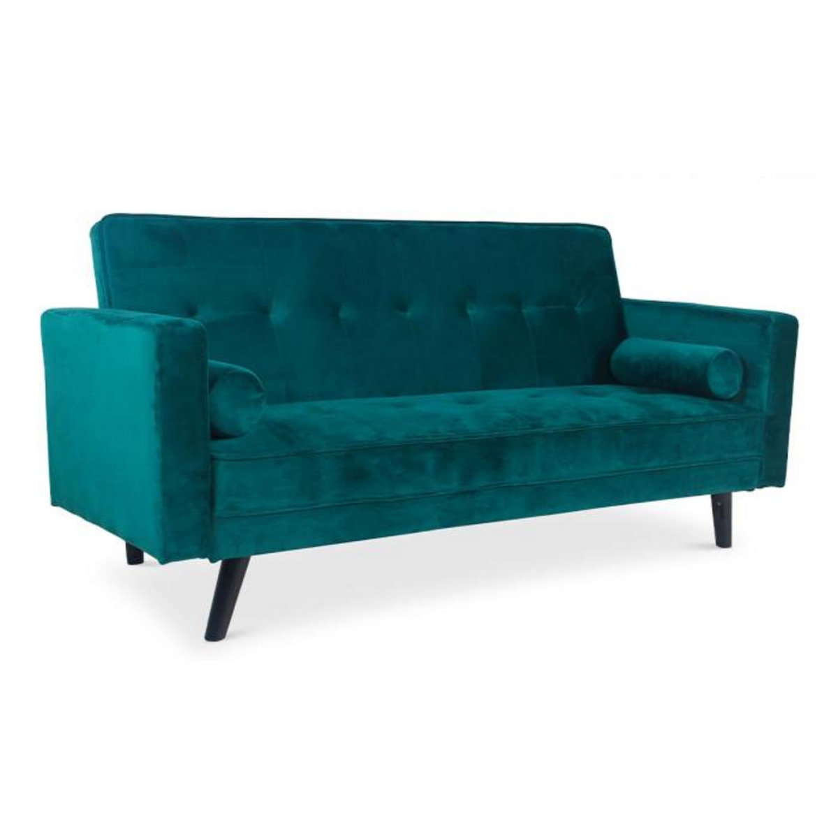 Paris Prix Canapé Convertible 3 Places Scandinave  Navya  Vert