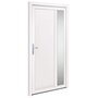Voir la diapositive 2 : VIDAXL Porte d'entree Blanc 108x208 cm PVC