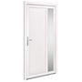 Voir la diapositive 2 : VIDAXL Porte d'entree Blanc 108x208 cm PVC