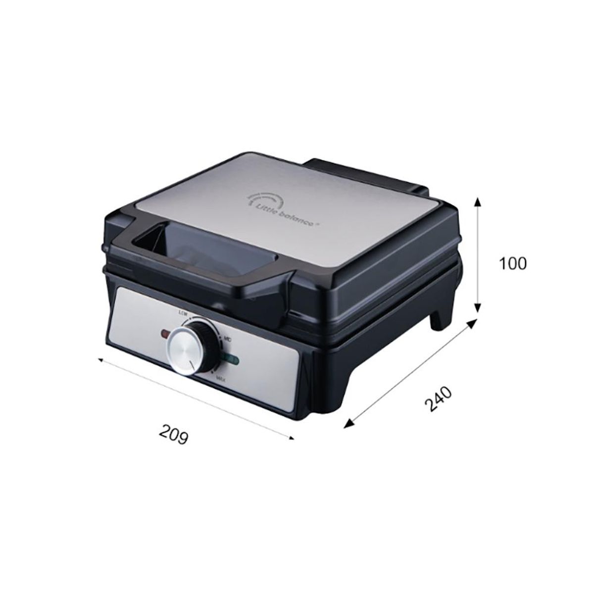 LITTLE BALANCE Gaufrier 1600w - 8816