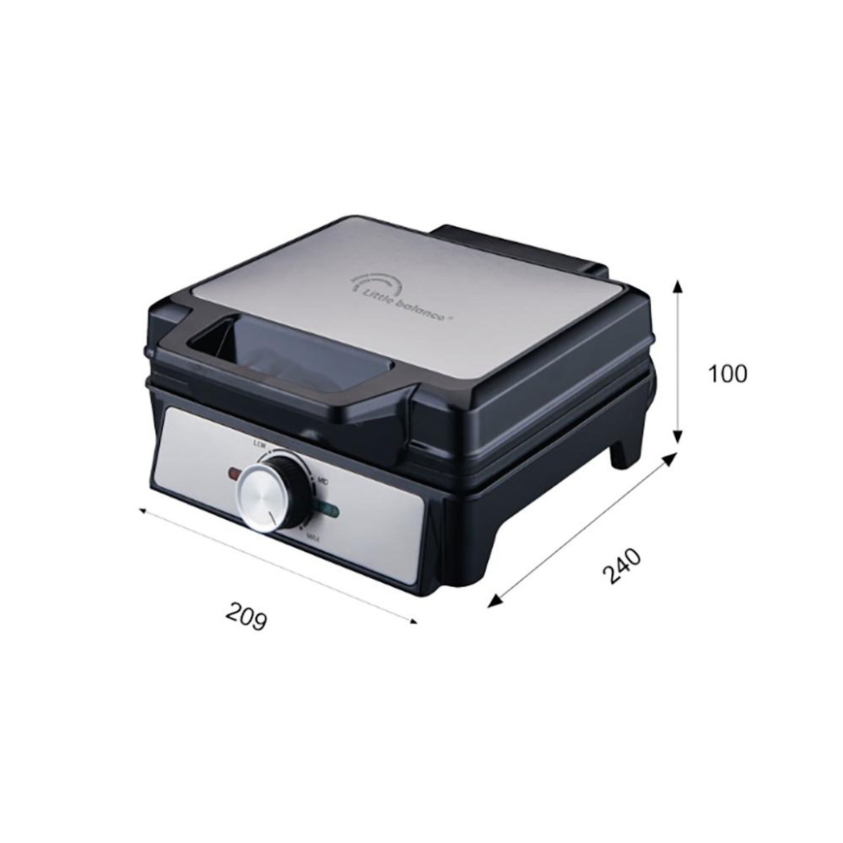 LITTLE BALANCE Gaufrier 1600w - 8816