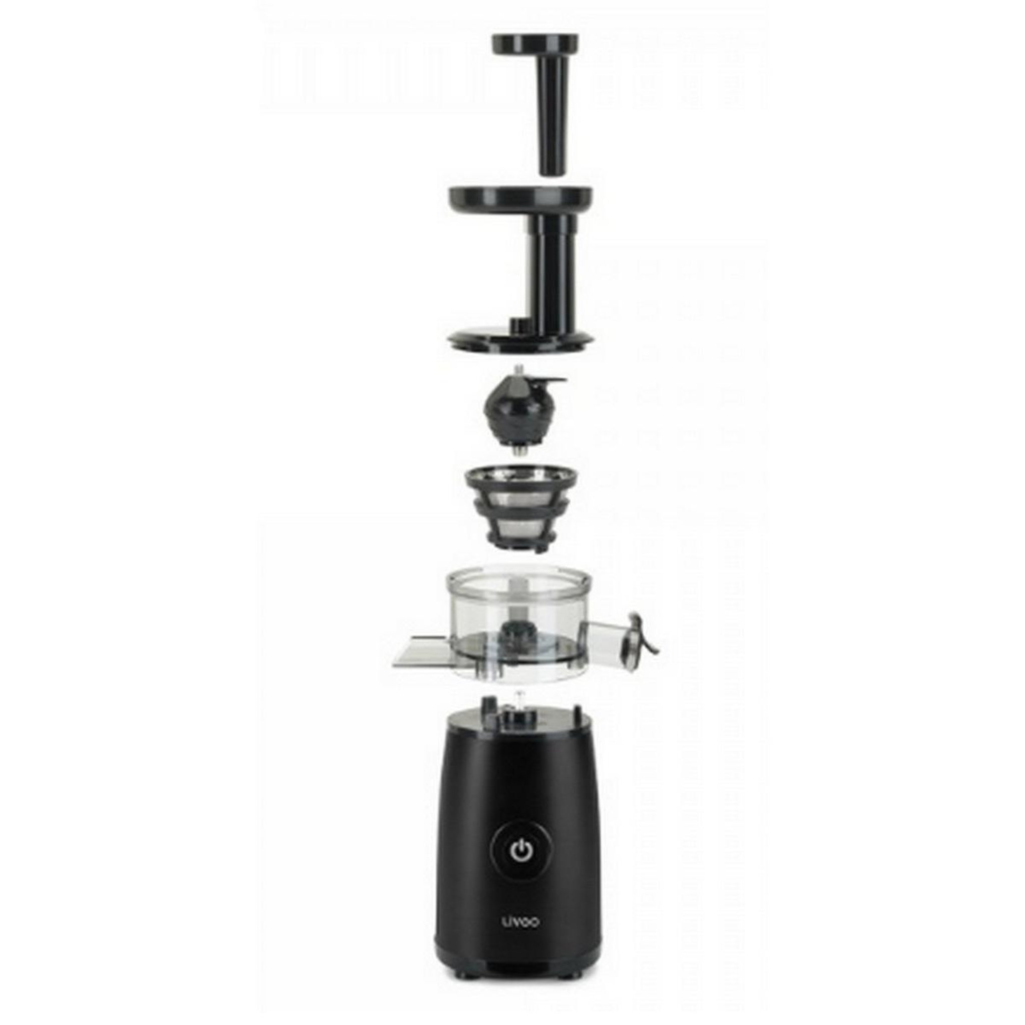 Voir la diapositive 3 : LIVOO Extracteur de jus compact 0.8l 150w noir - dod215n
