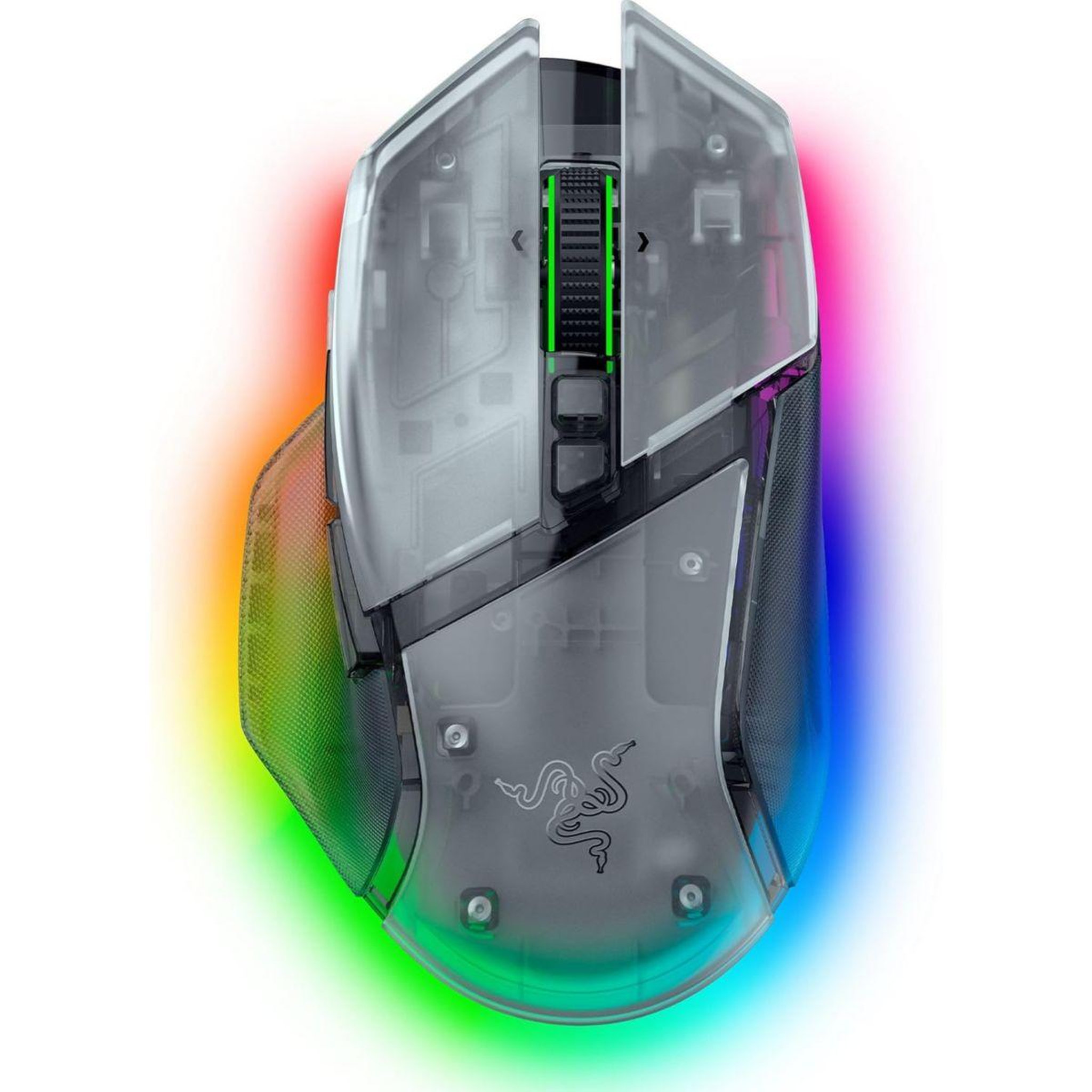 Razer Souris Gamer Sans Fil BASILISK V3 PRO 35K PHANTOM WHITE ED