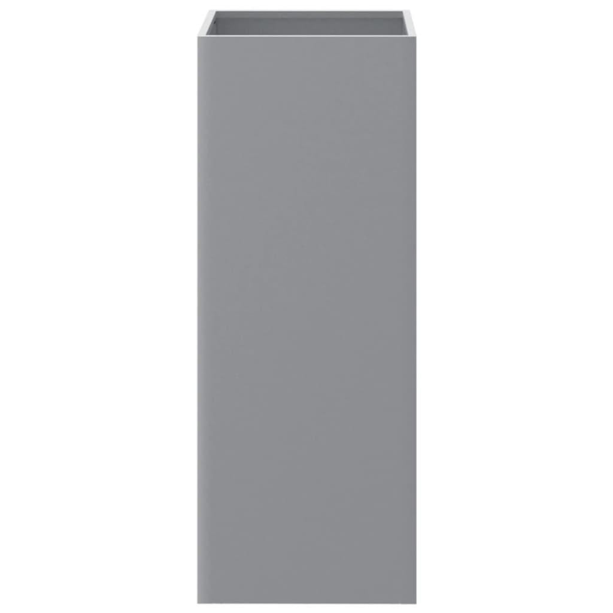 Voir la diapositive 4 : VIDAXL Jardiniere argente 32x29x75 cm acier galvanise