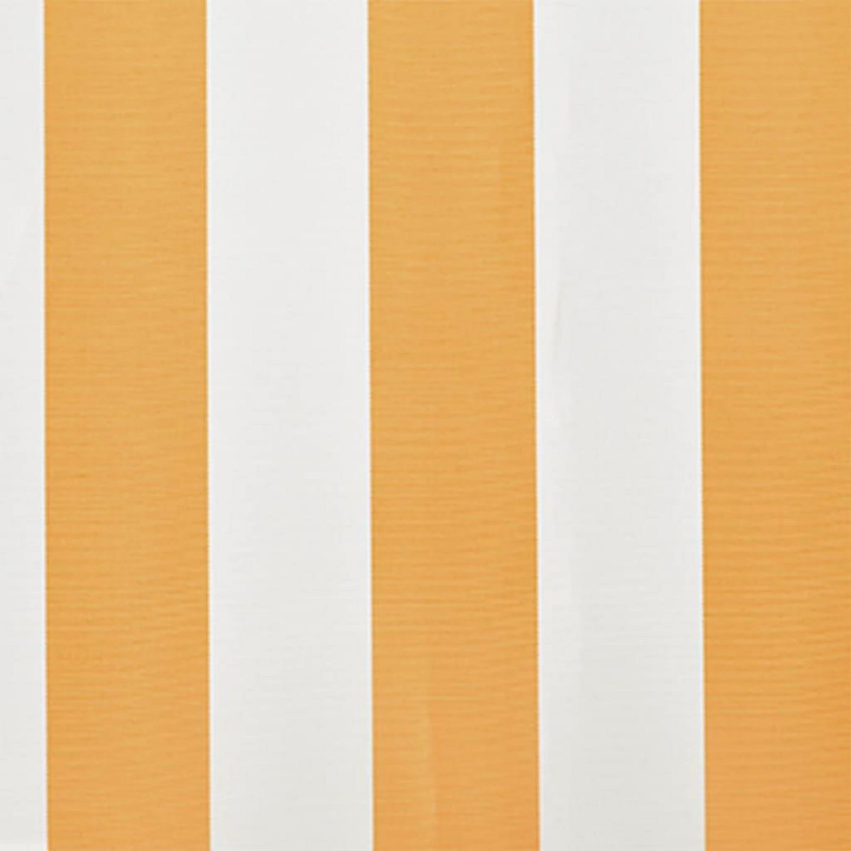 VIDAXL Tissu d'auvent Jaune tournesol/blanc 4 x 3 m (cadre non inclus)