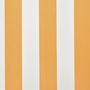 Voir la diapositive 4 : VIDAXL Tissu d'auvent Jaune tournesol/blanc 4 x 3 m (cadre non inclus)