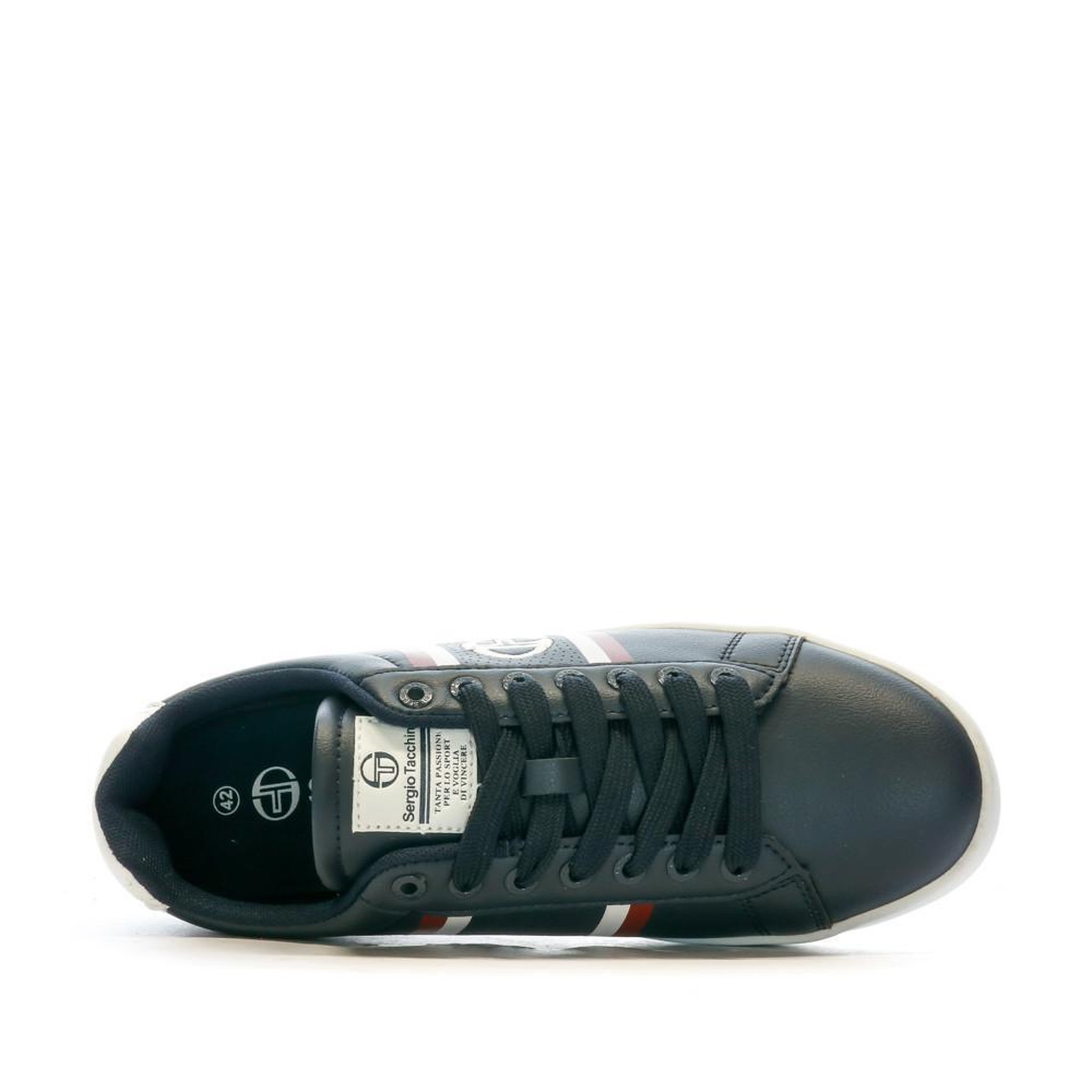 Voir la diapositive 4 : SERGIO TACCHINI Baskets  Homme Sergio Tacchini Nizza Flag