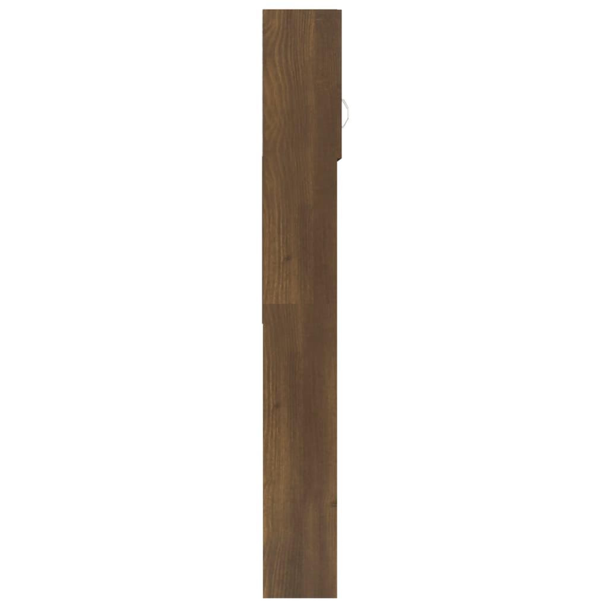 Voir la diapositive 4 : VIDAXL Meuble pour machine a laver Chene marron 64x25,5x190 cm
