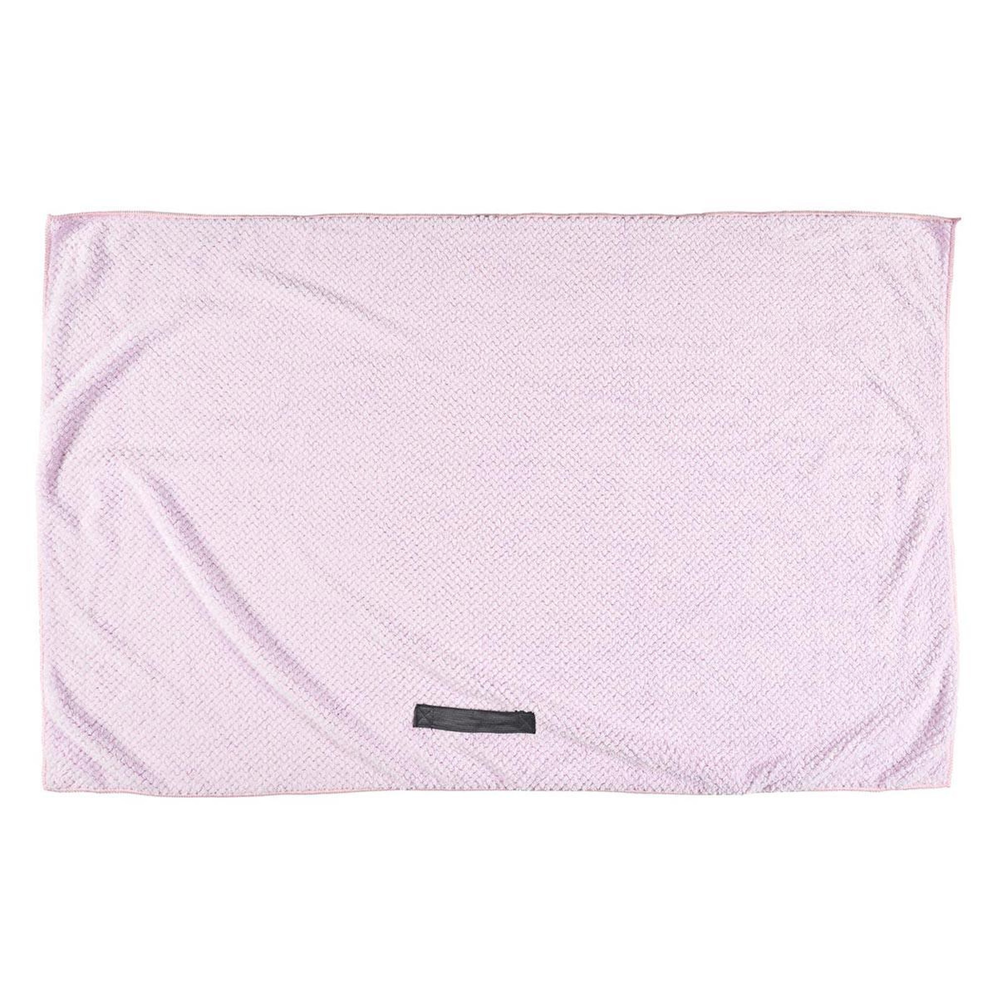 Voir la diapositive 2 : Cosmetic Club Serviette microfibre pour cheveux  xxl  104cm rose