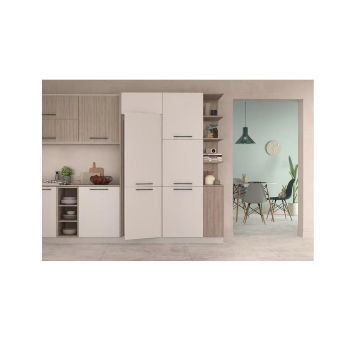 Indesit Réfrigérateur combiné intégrable à glissières 250l - INC18T332