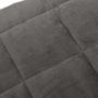 Voir la diapositive 4 : VIDAXL Couverture lestee Gris 220x260 cm 11 kg Tissu