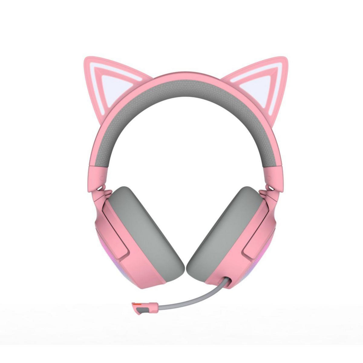 Razer Casque gamer KRAKEN KITTY V3 PRO QUARTZ